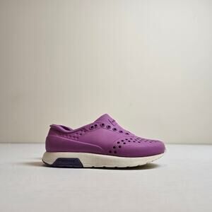 Native Lennox Sneakers Size C7 Purple Slip On Water Shoes